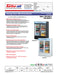 Turbo Air TGM-50RSB-N 56" Series Two Section Glass Door Merchandiser - (2) Left/Right Hinge Doors, Black, 115v - Donut-Supplies.Com