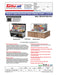 Turbo Air TOM-60L-UF-W-3SI-N 59 7/8" Drop-In Horizontal Open Air Cooler w/ (3) Levels – White Exterior, 115v - Donut-Equipment.com