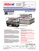 Turbo Air TOM-60L-UF-S-2SI-N 60" Stainless Steel Drop-In Refrigerated Open Display Case Merchandiser w/ (2) Levels, 115v - Donut-Supplies.Com