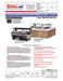 Turbo Air TOM-60L-UFD-W-1SI-N 60" Drop-In Horizontal Open Air Cooler w/ (1) Level – White Exterior, 115v - Donut-Equipment.com