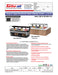 Turbo Air TOM-72L-UFD-W-1SI-N 72" Drop-In Horizontal Open Air Cooler w/ (1) Level – White Exterior, 220v/1ph - Donut-Supplies.Com