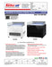 Turbo Air TOS-40NN-B 40" Black Horizontal Open Display Merchandiser / Air Curtain Sandwich and Cheese Display Case – 1 Level, 115v - Donut-Supplies.Com