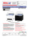 Turbo Air TOS-30NN-D-W 30 1/4" White Horizontal Open Display Merchandiser / Air Curtain Sandwich and Cheese Display Case – 1 Level, 115v - Donut-Equipment.com