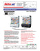 Turbo Air TOM-60SEB-N 64" Black Narrow Depth Vertical Open Air Cooler / Air Curtain Display Case with (5) Levels, 115v - Donut-Supplies.Com