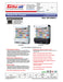 Turbo Air TOM-75SEW-N 76 1/2" White Narrow Depth Vertical Open Air Cooler / Air Curtain Display Case with (5) Levels, 220v/1ph - Donut-Supplies.Com