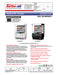 Turbo Air TOM-40MSEW-N 39 3/8" White Narrow Depth Vertical Open Air Cooler / Air Curtain Display Case with (4) Levels, 115v - Donut-Supplies.Com