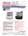 Turbo Air TOM-50MSEB-N 51 1/8" Black Narrow Depth Vertical Open Air Cooler / Air Curtain Display Case with (4) Levels, 115v - Donut-Supplies.Com