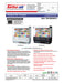 Turbo Air TOM-60MSEW-N 63 1/4" White Narrow Depth Vertical Open Air Cooler / Air Curtain Display Case with (4) Levels, 115v - Donut-Supplies.Com