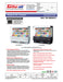 Turbo Air TOM-75MSEW-N 75 1/2" White Narrow Depth Vertical Open Air Cooler / Air Curtain Display Case with (4) Levels, 220v - Donut-Equipment.com
