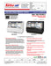 Turbo Air TCGB-72CO-B-N 72" Curved Glass Full-Service Dual Zone Dry/Refrigerated Bakery Display Case, 3 Levels, Black Exterior, 115v - Donut-Supplies.Com