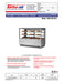 Turbo Air TCGB-72UF-DR-S 72" Straight Glass Full-Service Dry Bakery Display Case, 3 Levels, Stainless Steel Exterior, 115v - Donut-Supplies.Com