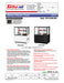 Turbo Air TBP36-46NN-B 35-3/8" Refrigerated Straight Glass Full-Service Bakery Display Case, 2 Levels, Black Exterior, 115v - Donut-Supplies.Com