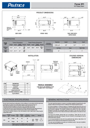 Prática FORZA STI Double-Stacked Ventless High-Speed Commercial Rapid Cook Oven, Countertop Design - Donut-Equipment.com