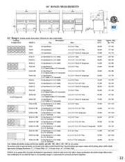 Comstock-Castle F3226-36B 60" Gas Restaurant Range, 4 Open Burners, 36" Charbroiler, 2 Standard Ovens, Stainless Steel Front, 216,000 BTU - Donut-Supplies.Com