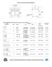 Comstock-Castle FK43-18 36" Gas Restaurant Range, 2 Open Burners, 18" Griddle, Cabinet Base, Stainless Steel Front, 80,000 BTU - Donut-Supplies.Com