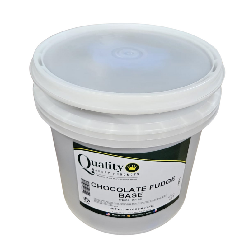 Quality Dark Chocolate Fudge Base For Icings and Glaze-36 pounds - Donut-Supplies.Com