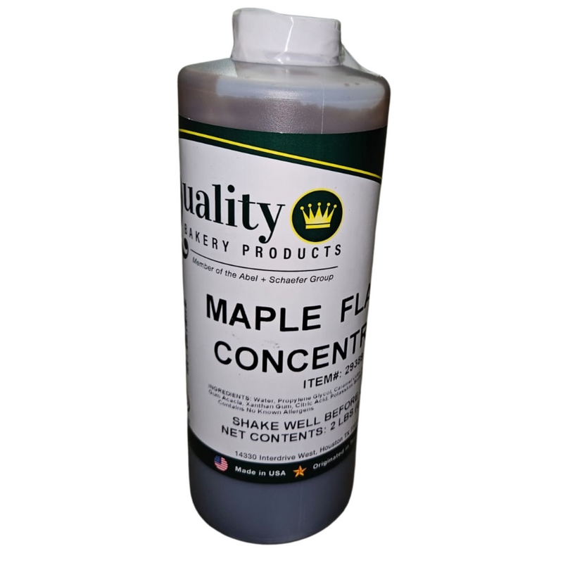 Premium Maple Flavoring for Icings, Glaze, Desserts 1 Quart - Donut-Supplies.Com