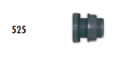 Faribo 525 Heavy-Duty Bulkhead for 3/4" Spigot ONLY - Donut-Supplies.Com