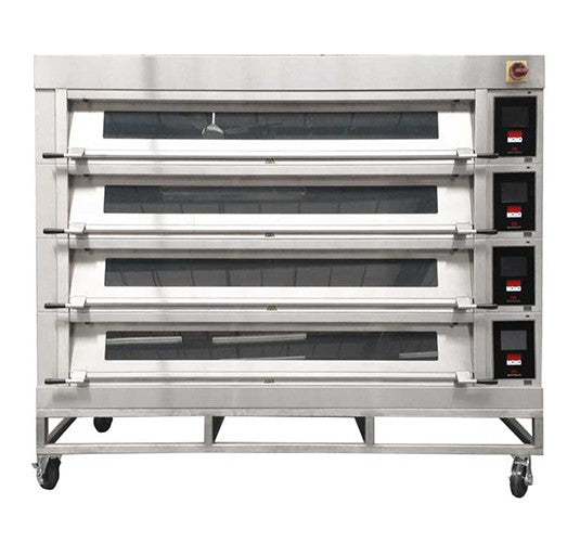 Belshaw, (00799579-480), DX Deck Oven with Steam, (4) deck, (3) tray, 480v/60/3-ph - Donut-Supplies.Com