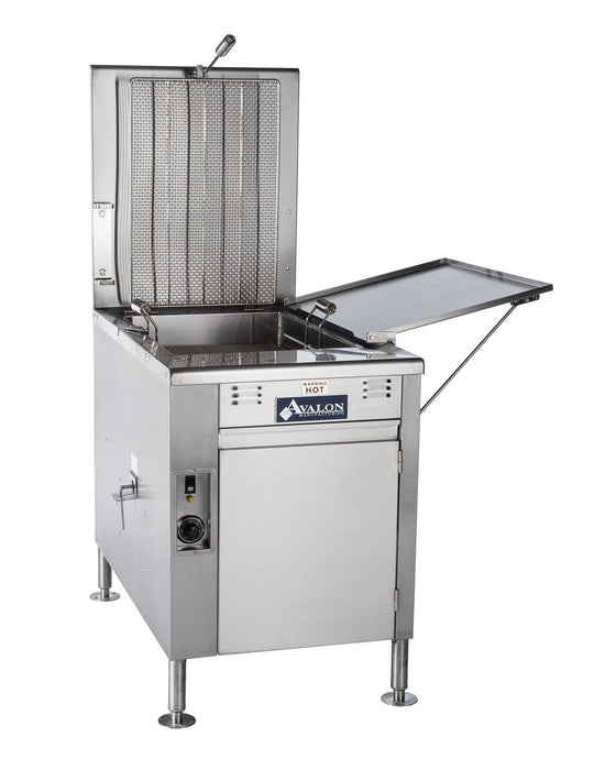 Avalon 18" x 26" Donut Fryer, Natural Gas, Electronic Ignition, Left Side Drain Board with Submerger