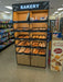 Palram Bakery Backwall Display System with Open Upper Compartments & Lower Storage – 40"W x 78"H x 20"D - Donut-Equipment.com