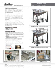 Belshaw HG18C Glazer with Drain Tray/and One Glazing Screen - Donut-Supplies.Com