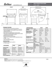 Belshaw HI24F High Production Icers (2 Options in Variants) - Donut-Supplies.Com