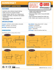 CDR-500F Fondant Sheeter - Donut-Supplies.Com