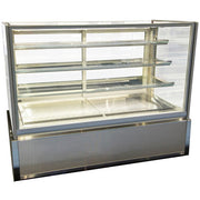 Federal Industries (ITD6034-B18)-Non-Refrigerated- 60" x 52"(H) Full Service Case w/Straight Glass 120V - Donut-Supplies.Com