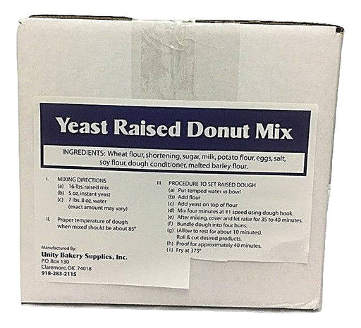 Blue Label Raised Donut Mix-35# Bakery Wholesalers