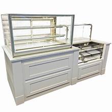 Federal Industries (ITD4834)-Non-Refrigerated- 48" x 34"(H) Counter Case w/Straight Glass 120V - Donut-Supplies.Com