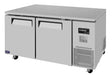 Turbo Air JUF-67D-N J Series 67" Extra Deep Undercounter Freezer w/ 2 Drawers & Side Mounted Compressor - Donut-Supplies.Com