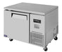 Turbo Air JUR-44D-N J Series 44" Extra Deep Undercounter Refrigerator w/ 2 Drawers & Side Mounted Compressor - Donut-Supplies.Com