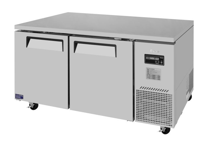Turbo Air JUR-67D-N J Series 67" Extra Deep Undercounter Refrigerator w/ 2 Drawers & Side Mounted Compressor - Donut-Equipment.com