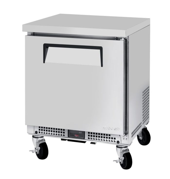 Turbo Air MUR-24S-N6 M3 Series 24" Shallow Depth Undercounter Refrigerator w/ 1 Section & Solid Door - Donut-Supplies.Com
