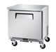 Turbo Air MUR-27S-N6 M3 Series 27" Shallow Depth Undercounter Refrigerator w/ 1 Section & Solid Door - Donut-Supplies.Com