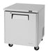 Turbo Air MUR-28-N 27 1/2" W Undercounter Refrigerator w/ 1 Section & Solid Door - Donut-Supplies.Com