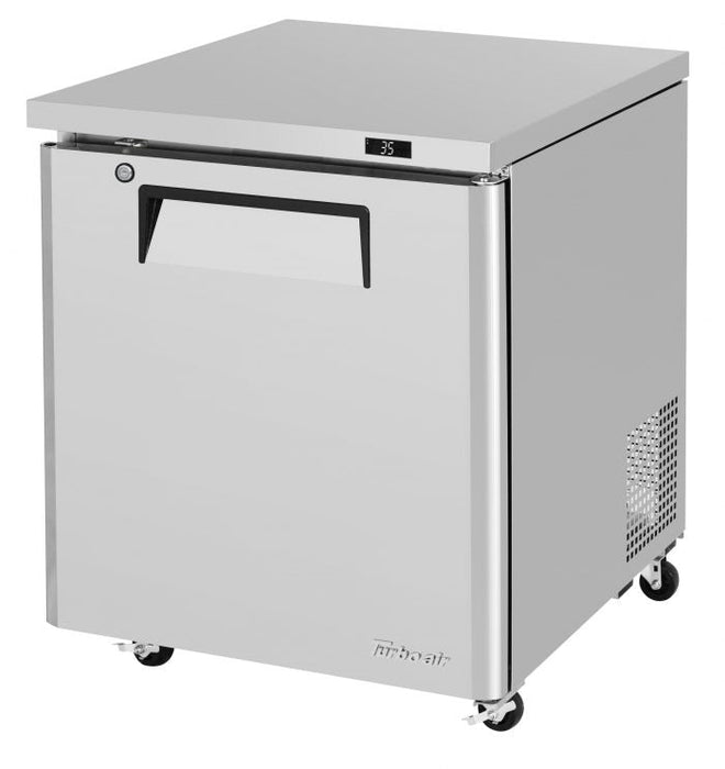 Turbo Air MUR-28L-N6 27 1/2" W Undercounter Refrigerator w/ 1 Section, Solid Door - Donut-Supplies.Com
