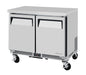 Turbo Air MUR-34S-N6 M3 Series 34" Shallow Depth Undercounter Refrigerator w/ 1 Section & 1 Solid Door - Donut-Supplies.Com
