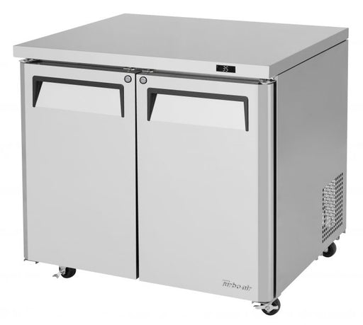 Turbo Air MUR-36L-N6 36 1/4" W Undercounter Refrigerator w/ 1 Section, 2 Solid Doors - Donut-Supplies.Com