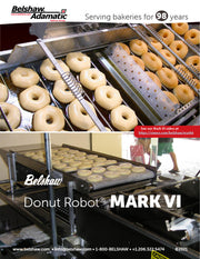 Belshaw Donut Robot® Mark VI (4-1/2" Flight Bar) with Dual Plain Depositor 1-13/16" for Cake Donut Production - Donut-Supplies.Com