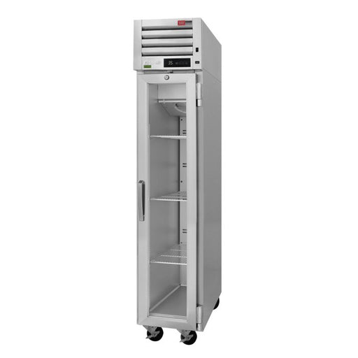 Turbo Air - PRO-12R-G-N, Commercial 18" 1 Glass Door Reach-in Refrigerator PRO Series 9.5 cu.ft. - Donut-Equipment.com