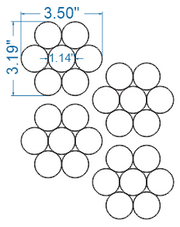 Donut Hole "Pull Apart" 3-1/2 inch Cutter (aluminum with handles) - Donut-Supplies.Com