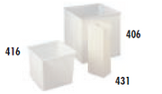 Faribo 416 Rectangular Tank, 24"L x 22"W x 18"H, 30 Gallon - Donut-Supplies.Com