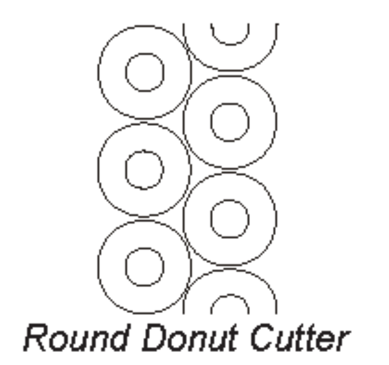 Jumbo Two Row Donut Cutter (2 options in Variants Available)