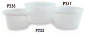 Faribo P238 Round Tub, 21" Top Diameter x 15" Bottom Diameter x 12"H, 10 Gallon - Donut-Supplies.Com
