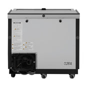 Turbo Air TBC-36SB-GF-N 36" Black Laminate Exterior, Glass Froster - Donut-Equipment.com
