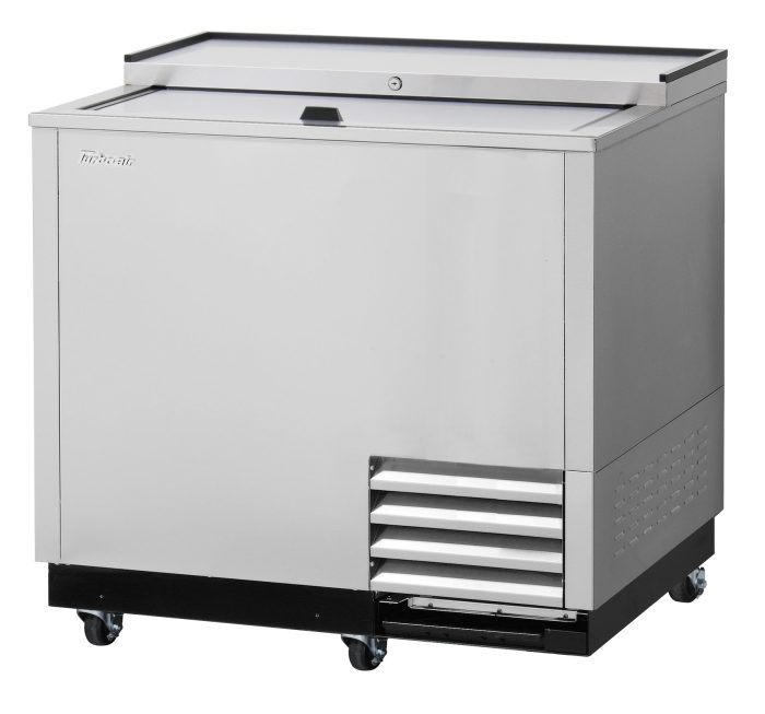 Turbo Air TBC-36SD-GF-N 36" Stainless Steel Glass Froster - Donut-Supplies.Com