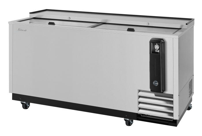 Turbo Air TBC-65SD-N6 65" Forced Air Bottle Cooler - Holds (528) 12 oz Bottles, Stainless Interior, 115v - Donut-Supplies.Com