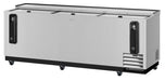 Turbo Air TBC-95SD-N 95" Forced Air Bottle Cooler - Holds (912) 12 oz Bottles, Stainless, 115v - Donut-Supplies.Com